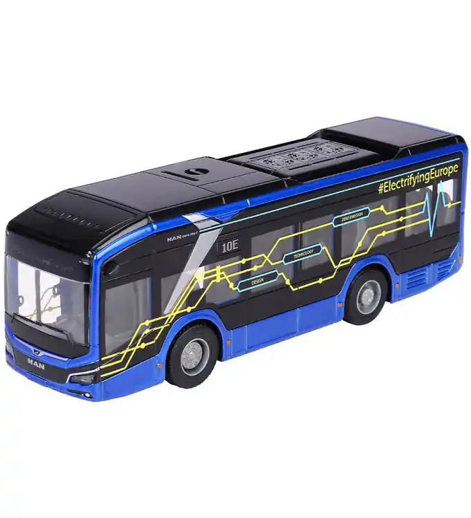 Direct Beschikbaar Majorette Bus - 20,5 cm - MAN Leeuwen City 10 E