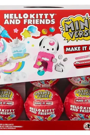 MGA's Miniverse Maak het Mini - Hello Kitty Eend Friends - Assor Lage Kosten
