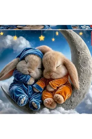 Weekendaanbieding Educa Puzzel - 100 Bakstenen - Bunny Dromen