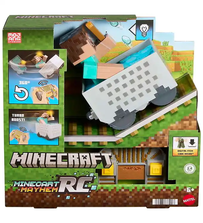 Minecraft Op afstand bestuurd Auto - RC Steve m. Minecraft Wagen Snelle Levering