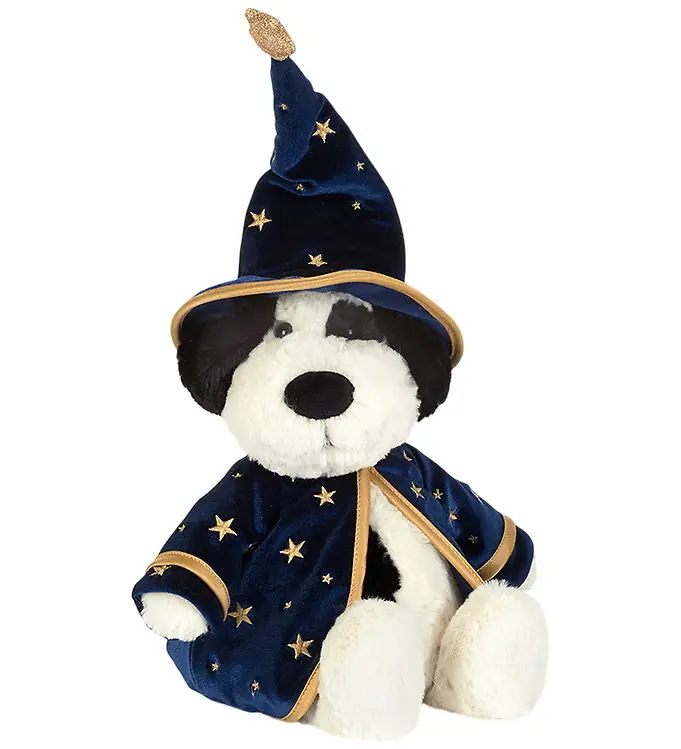 Gratis Retour Jellycat Knuffel - 31x12 cm - Rufferty Puppy Wizard Outfit