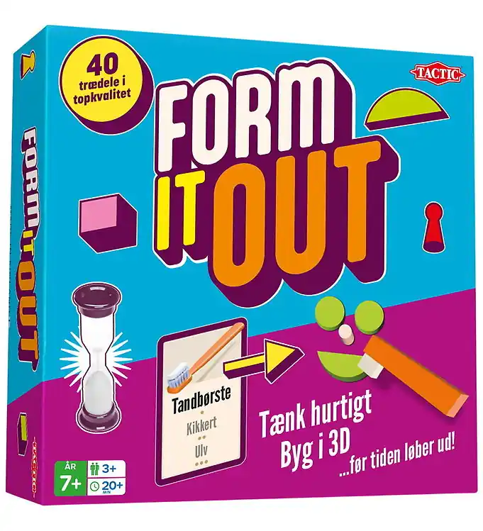 TACTIC Spel - Vorm het uit Actieprijs