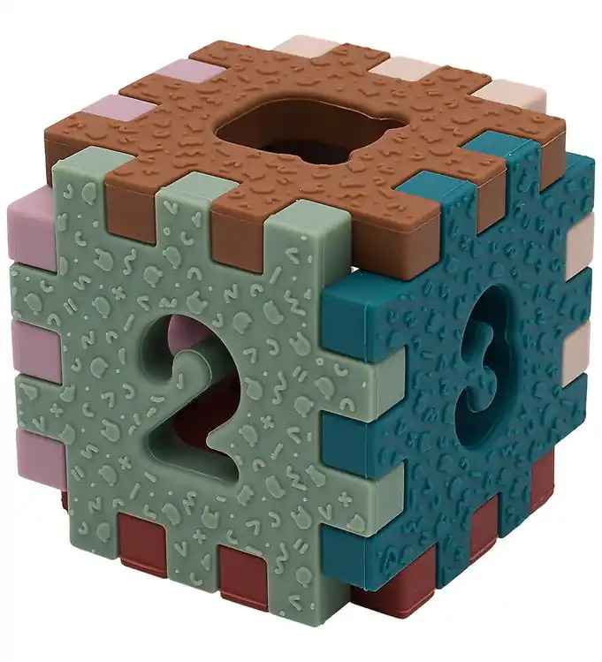 Shop Nu We Might Be Tiny Puzzel - Silicone - 7 cm - Sensorische kubus -