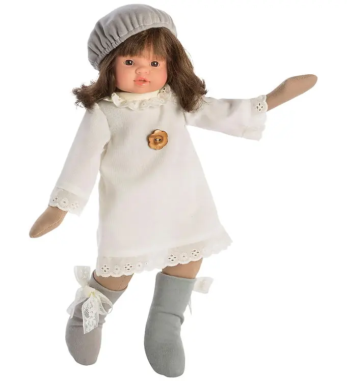 Goedkoop Asi Pop - 43 cm - Berta- Grey Baret