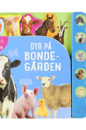 Forlaget Tukan Boek - Groot Kartonnen boek m. 10 geluiden - Dier Laatste Versie