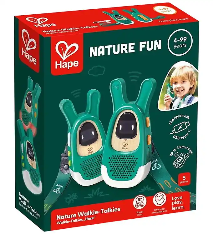 Hape Walkie-talkies - Nature Speciale Aanbieding