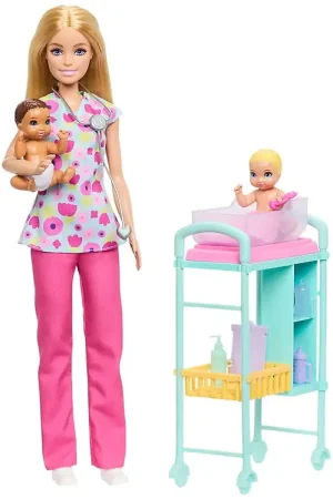 Weekendaanbieding Barbie Poppenset - 30 cm - Beroep - Kinderarts