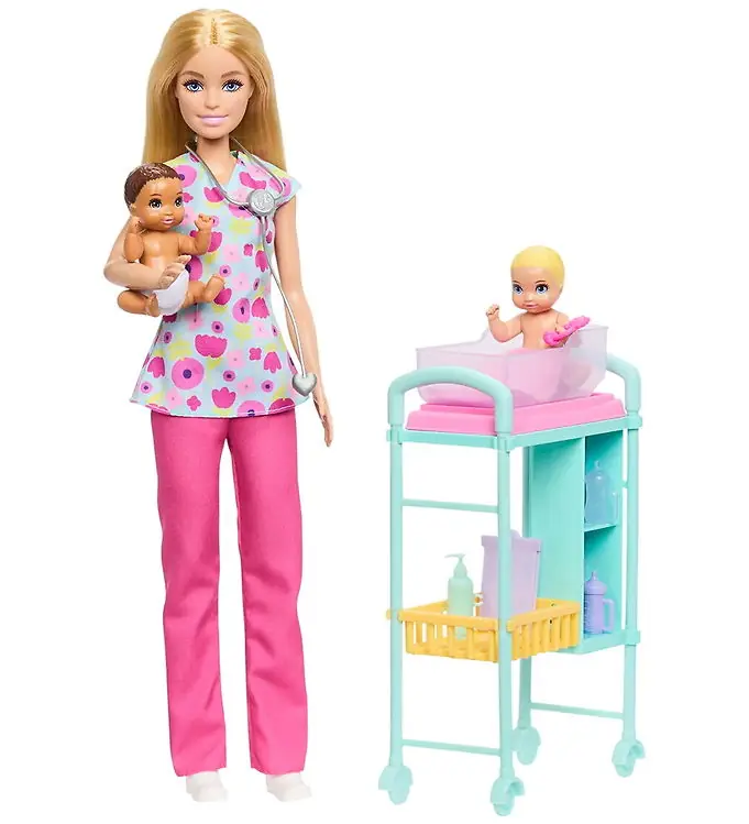 Weekendaanbieding Barbie Poppenset - 30 cm - Beroep - Kinderarts