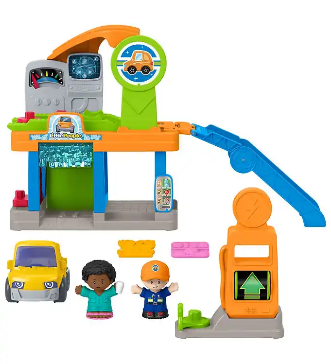 Fisher-Price Speelgoed - 31 cm - Kleine Mensen - Vullen Fun Serv Tijdelijk Beschikbaar