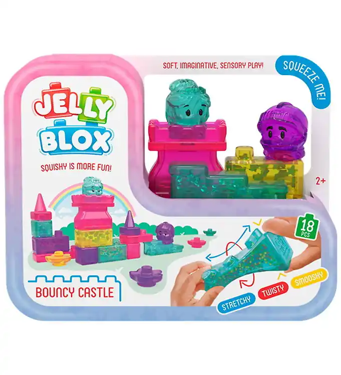 Jelly Blox Speelset - Springkasteel - 18 Onderdelen Shop Nu