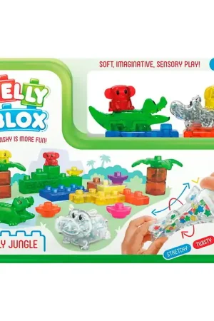 Voordeelprijs Jelly Blox Speelset - Jelly Jungle - 25 Onderdelen
