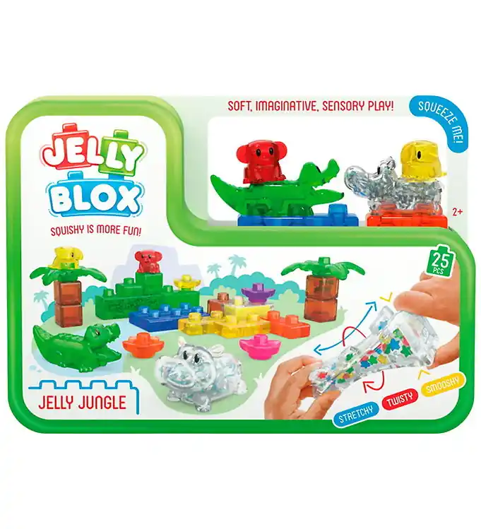 Voordeelprijs Jelly Blox Speelset - Jelly Jungle - 25 Onderdelen