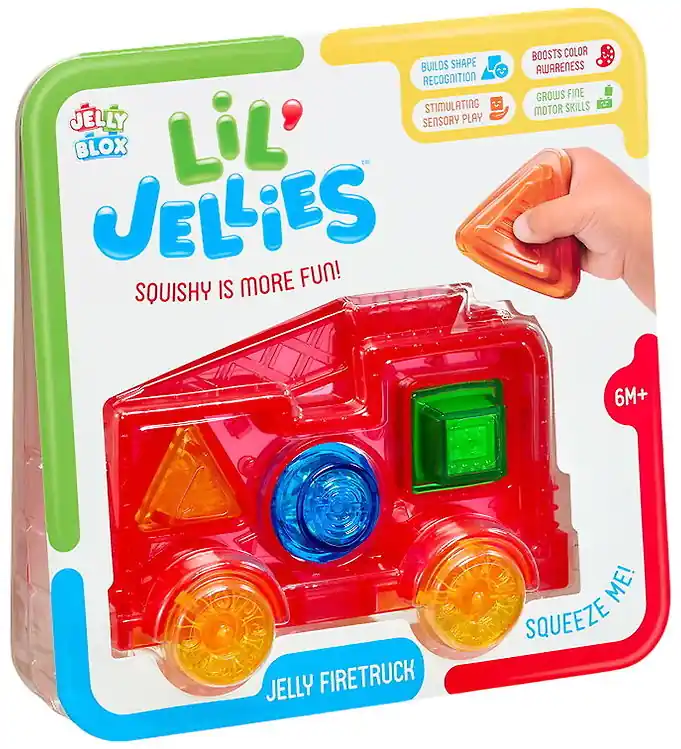 Jelly Blox Vormenstoof - 18x13 cm - Lil' Jellies - Jelly vier Wa Dagaanbieding
