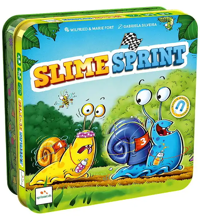 Laatste Versie Spilbræt Bordspel - Slime Sprint