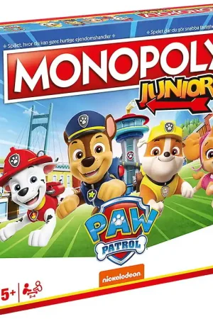 Spilbræt Bordspel - Monopolie Junior - Paw Patrol Rechtstreeks Van De Fabrikant