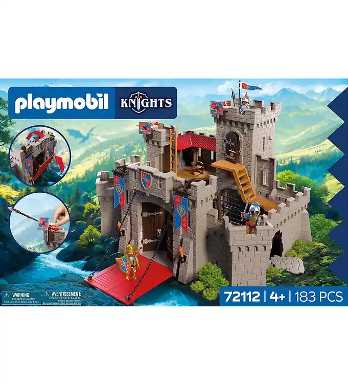 Playmobil Ridders - Groot Leeuwenridderskasteel - 72112 - 183 On Speciale Aanbieding