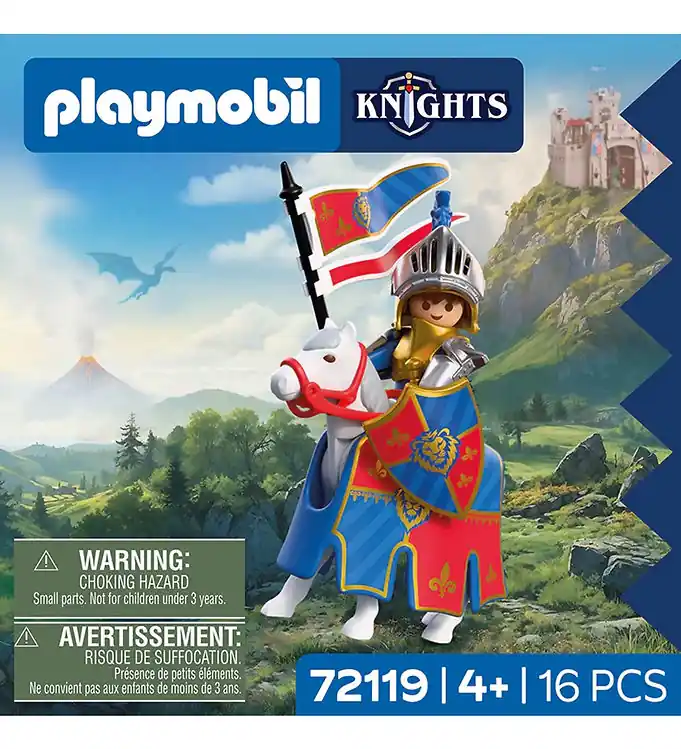 Gereduceerde Prijs Playmobil Ridders - Kapitein van de Ridders - 72119 - 16 Onderde