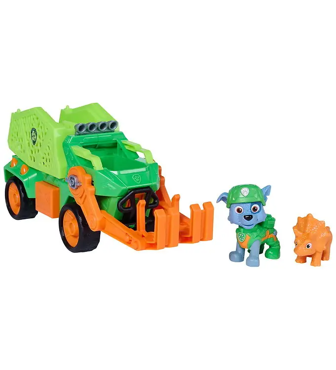 Paw Patrol: Dino De film Dino Themavoertuig Rocky Exclusieve Aanbieding