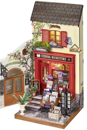 Superprijs Rolife Miniatuurdiorama - DIY - Weense boekhandel DG183 - 290 De