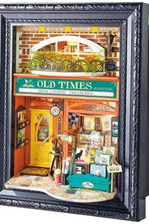 Rolife Miniatuurdiorama - Doe-het-zelf - Old Times Bookstore DPO Goedkoop