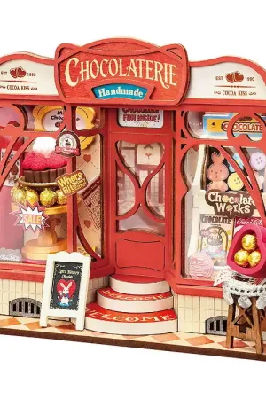Rolife Miniatuurdiorama - Doe-het-zelf - Sweet Chocolate Winkel Speciale Aanbieding