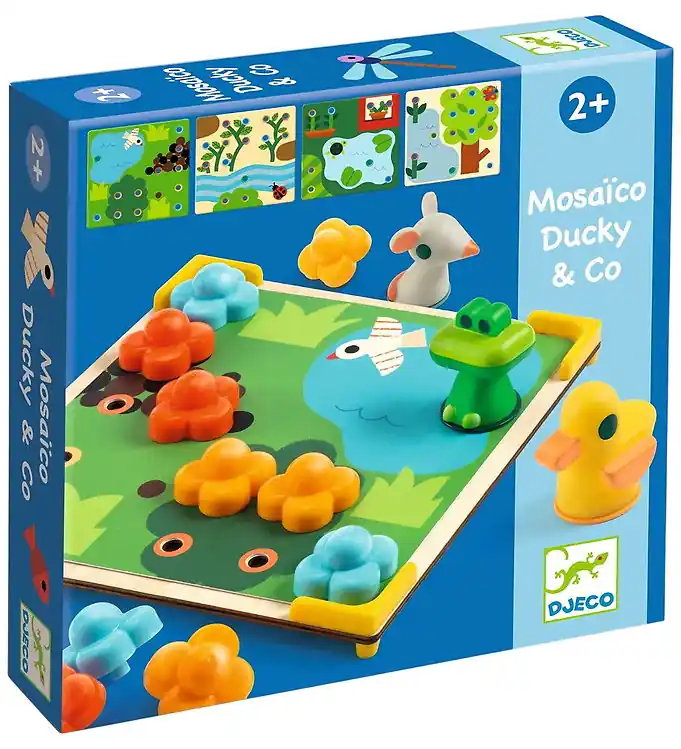 Premium Djeco Mozaïekset - Stokmozaïek - Eend En Co