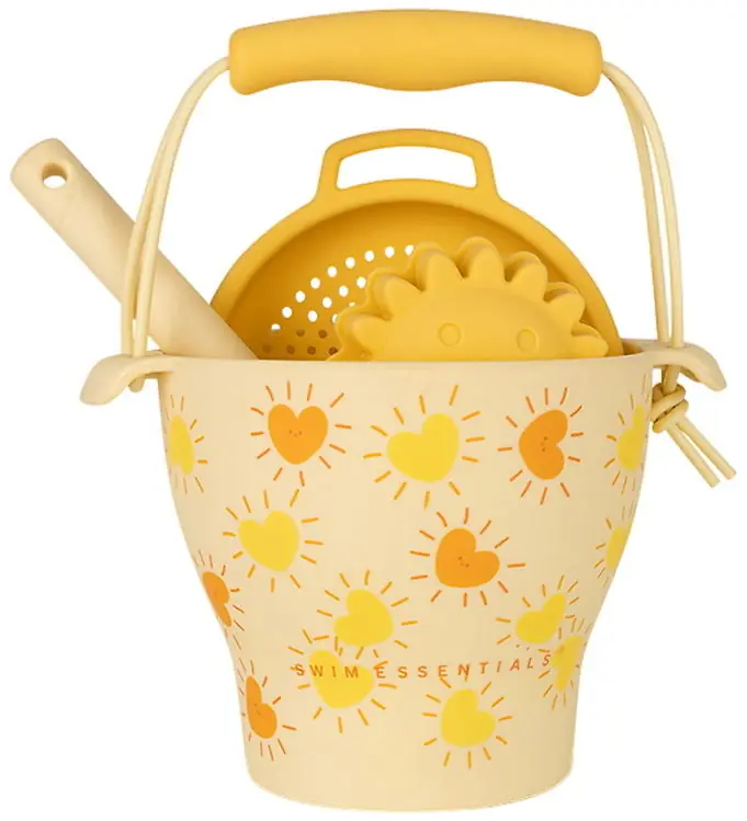 Laatste Kans Swim Essentials Strandset - Silicone - 4 Onderdelen - Geel