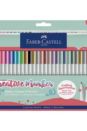 Faber-Castell Markers - Creatieve Marker - 30 st. Tijdelijk Beschikbaar