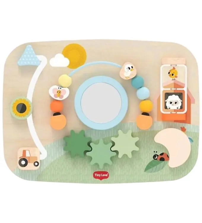 Tiny Love Activiteitenspeelgoed - Houten speelbord Dagaanbieding