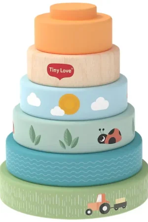 Actieprijs Tiny Love Stapeltoren - Hout