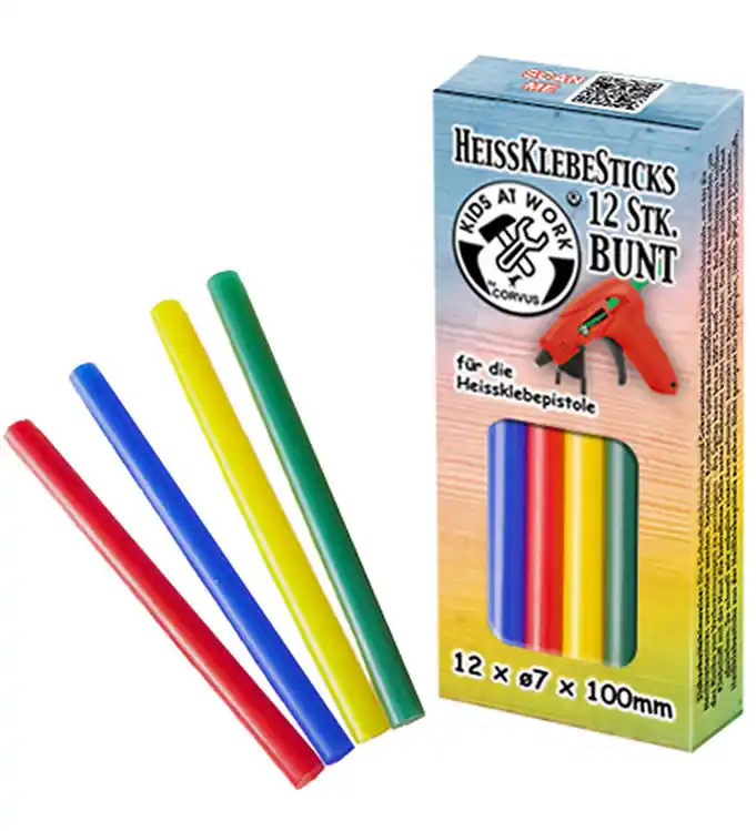 Veilige Betaling Kids Bij Work Gereedschap - Lijmsticks voor lijmpistool - 12 st.