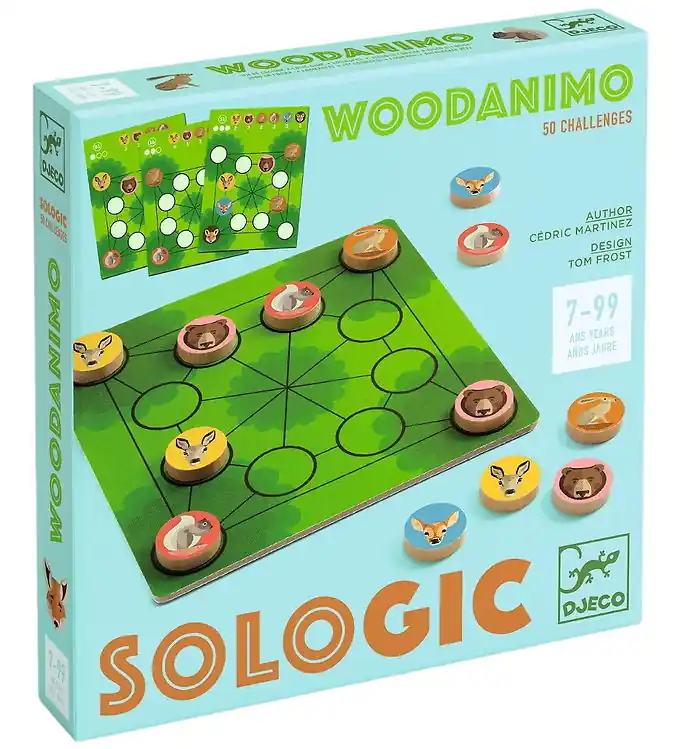Djeco Spel - Sologic - Woodanimo Koop Vandaag