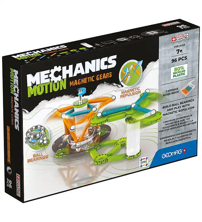 Geomag Magnetische tandwielen - Mechanische beweging 2 Magnetisc Bestel Nu