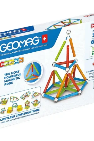 Gereduceerde Prijs Geomag Magneetset - Supercolor Gerecycled - 60 Onderdelen