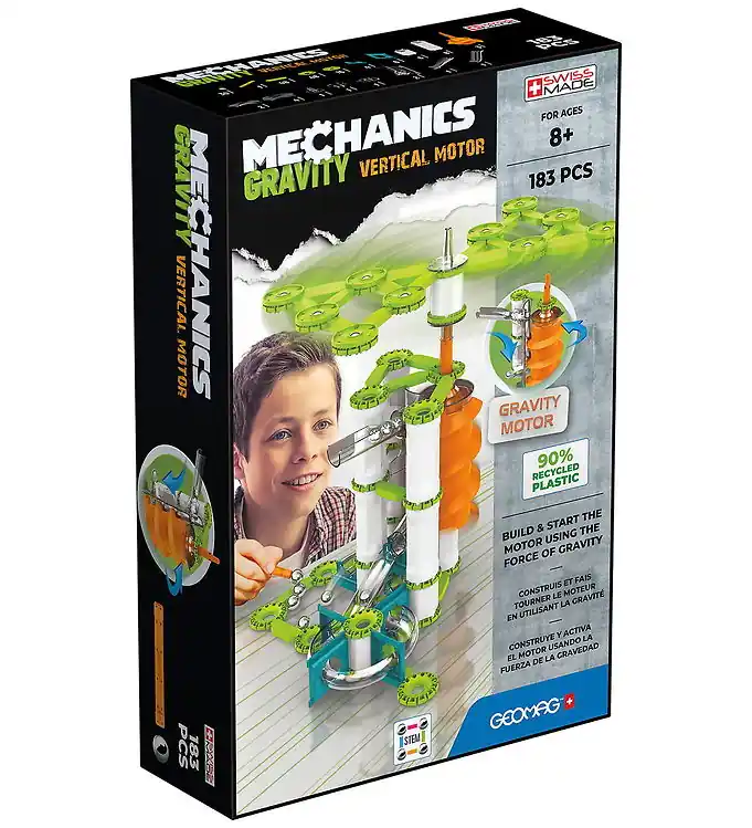 Uitverkoop Geomag Magneetset - Mechanica Zwaartekracht Verticale Motor - 18