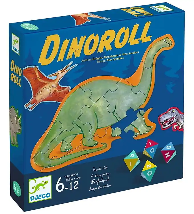 Djeco Spel - Dinoroll Gecertificeerd