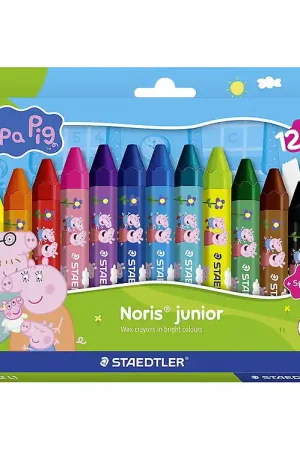 Flitsaanbieding Staedtler Kleurpotloden - Noris Junior - 12 st. - Peppa Pig