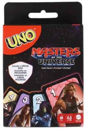Uno Kaartspel - Meesters van het Universum Beperkt Aanbod