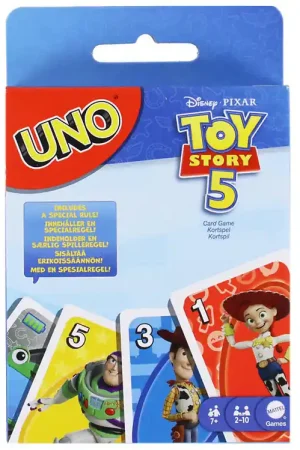 Uno Kaartspel - Toy Story 5 Merkproduct