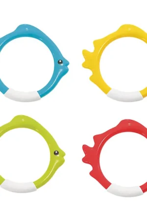 Premium Intex Duikringen - Vis - 4-pack