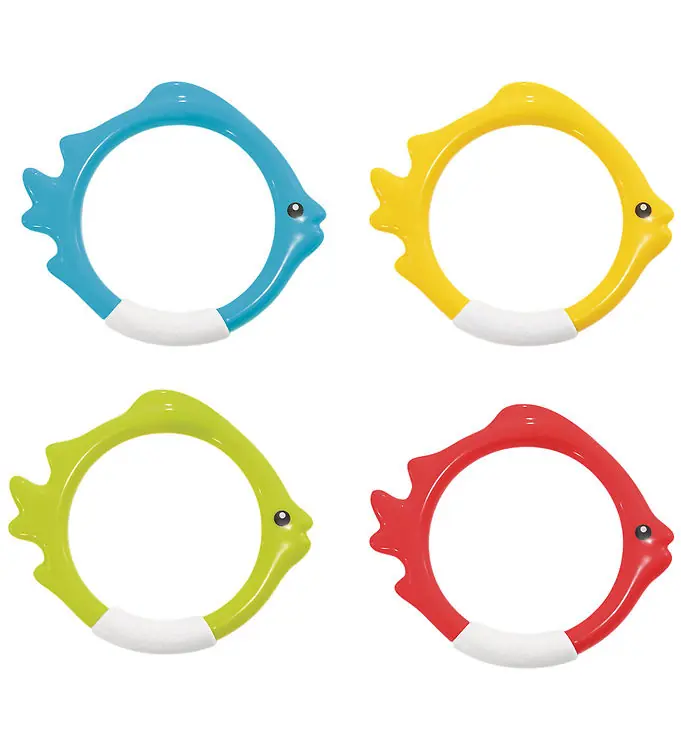 Premium Intex Duikringen - Vis - 4-pack