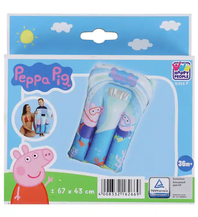 Peppa Pig Luchtbed - 67x43 cm - Blauw Voordeelprijs