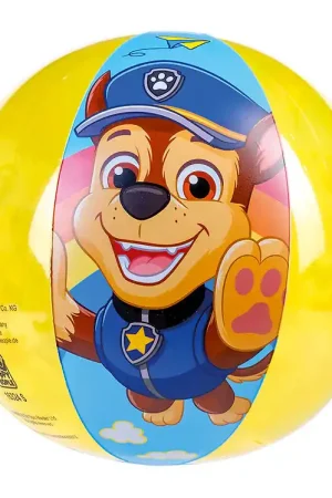 Laatste Kans Paw Patrol Strandbal - 29 cm - Blauw/Geel