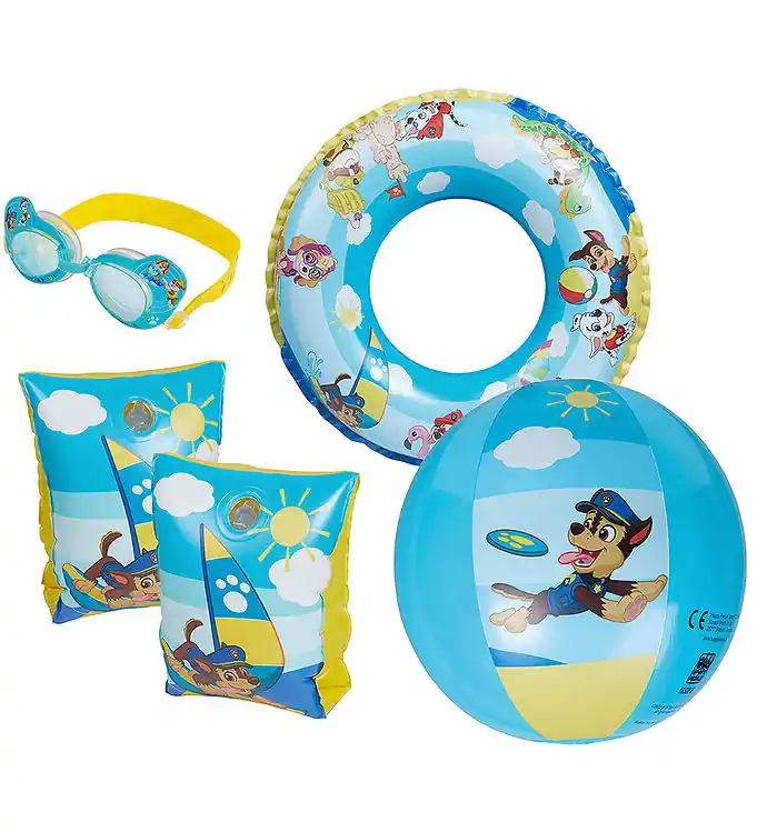 Paw Patrol Badspeelgoed-Set - Zwembrillen/Zwemband/Zwembandjes/B Hete Deal