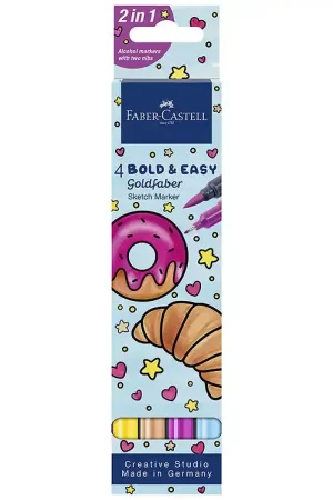 Veilige Betaling Faber-Castell Markers - Bal & Easy - 4 stk