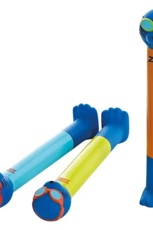 Zoggs Duikgewichten - 3-pack - Blauw/Oranje/Geel Hete Deal