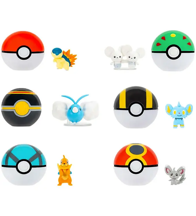 Laatste Versie Pokémon Afbeelding - Clip 'N' Go - Assorti