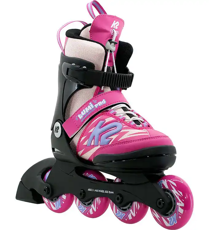 K2 Rolschaatsen - Lumi Pro - Roze - Skeelers Op = Op