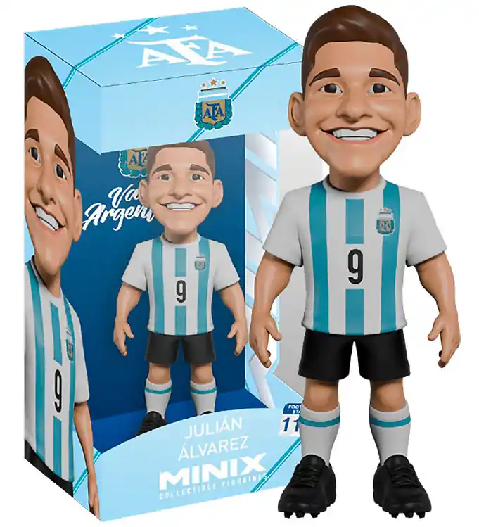 Minix Figuur - Voetbalsterren - Argentinië - Julián Álvarez Favoriet