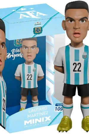 Laatste Versie Minix Figuur - Voetbalsterren - Argentinië - Lautaro Martínez